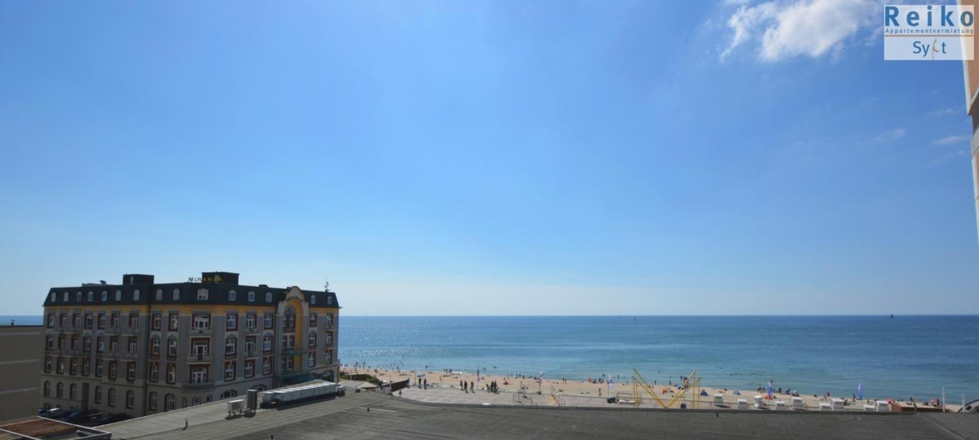 2-70, Seeseite Haus Am Meer, Toller Nordseeblick, Wlan, 1 Zi Westerland Esterno foto