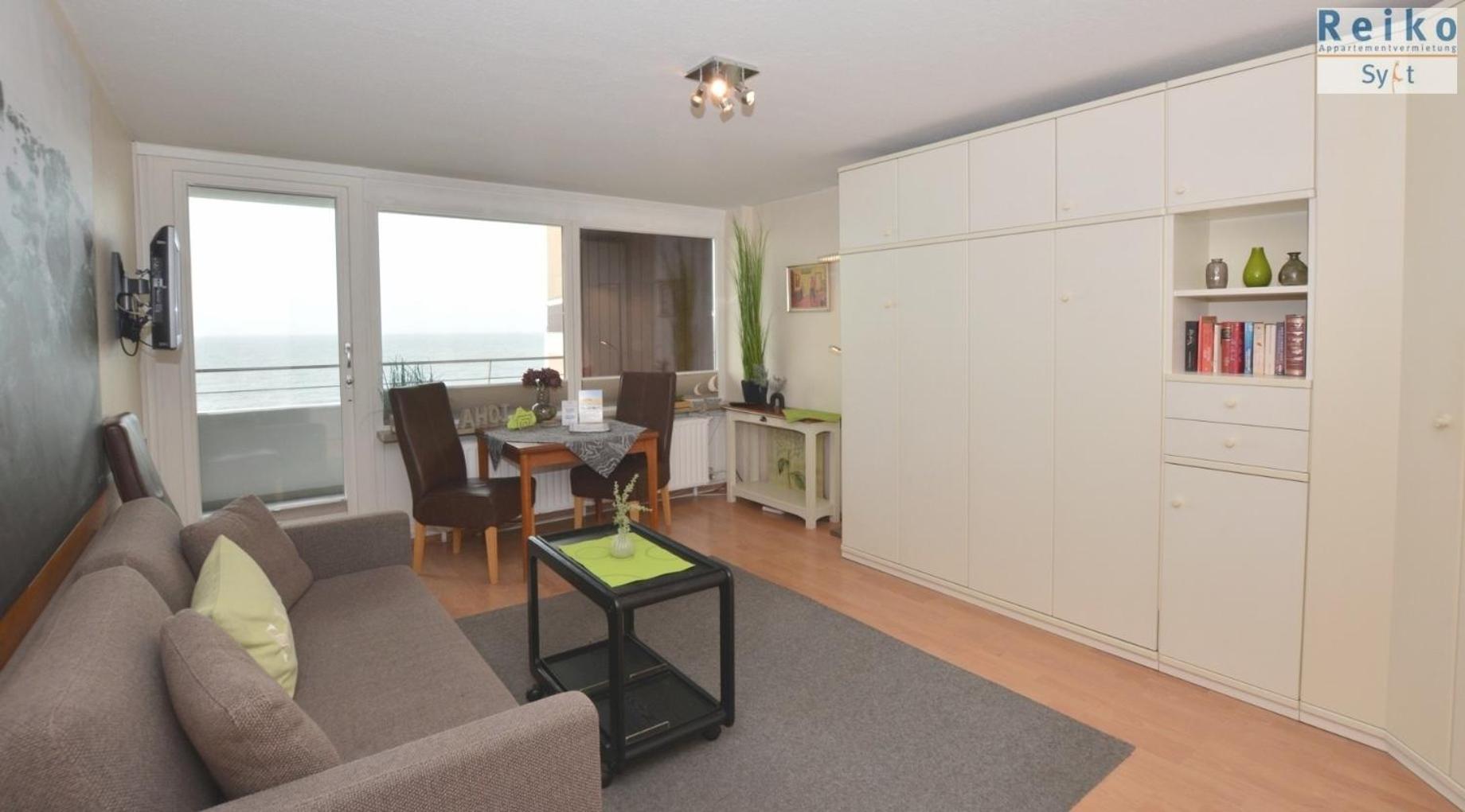2-70, Seeseite Haus Am Meer, Toller Nordseeblick, Wlan, 1 Zi Westerland Esterno foto